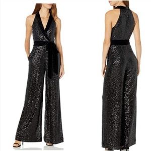 Jill Jill Stuart Sequined Wide-Leg Jumpsuit